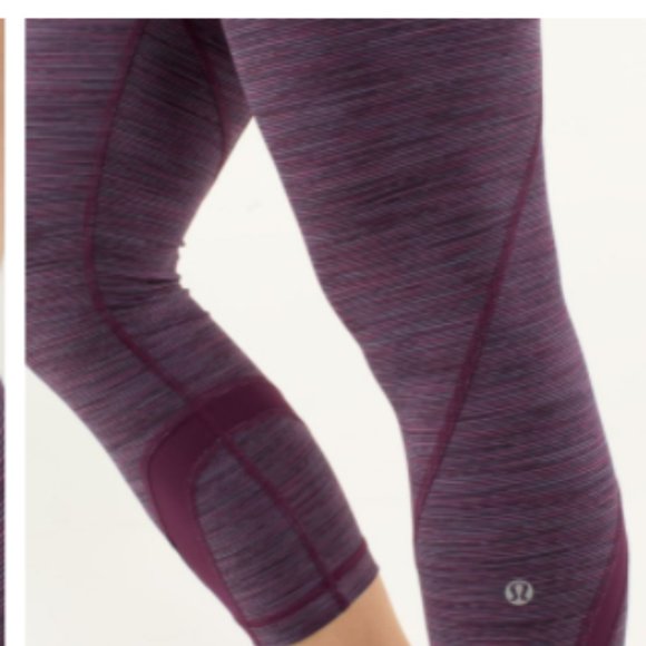 Lululemon crops size 6 - Picture 8 of 8
